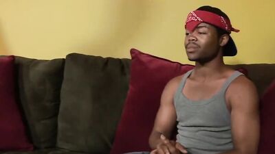 Lad sucks his buddie's BBC and gets fucked hard from behind