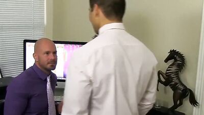Mitch Vaughn & Spencer Williams are fucking inside the office