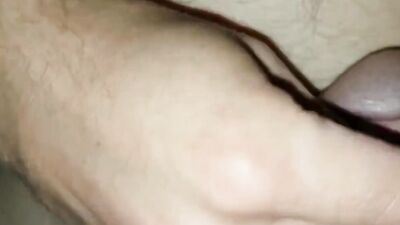 Amateur gay chap is flashing his tiny prick in this close-up video