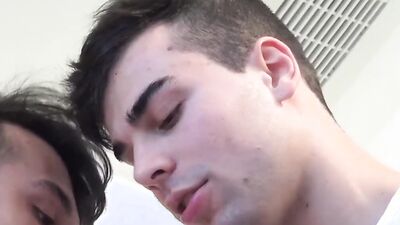 Joel Vargas & Martin Muse are having fun in this hot scene