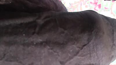 Perverted dude is flashing his balls and prick in this homemade video