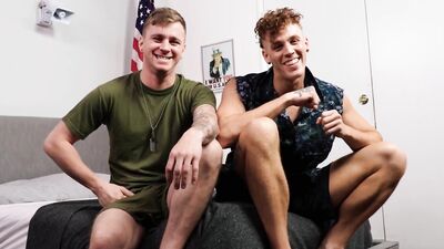 Ryan Jordan & Chris White are bonking in the bedroom