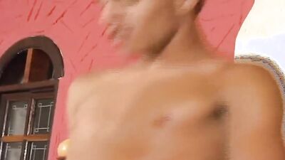 Cock hungry Latino gets his hole stretched with boyfriend's prick