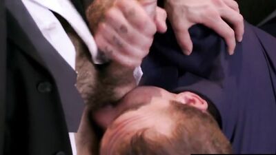 Isaac X and his partner are barebacking on the couch