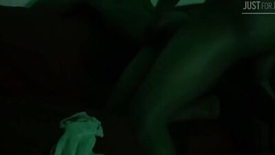 African dude bends on the couch and gets fucked hard from behind