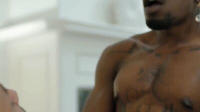 Jordan James & Zario Travezz are barebacking in this raw scene