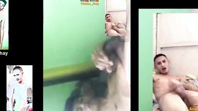 Andrei B & Tristan Jhay are enjoying in their jerk off performances