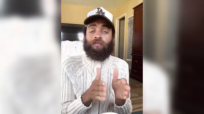 Naughty Rock Mercury is enjoying in his homemade fan requested video