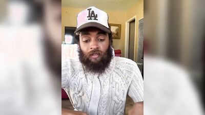 Naughty Rock Mercury is enjoying in his homemade fan requested video