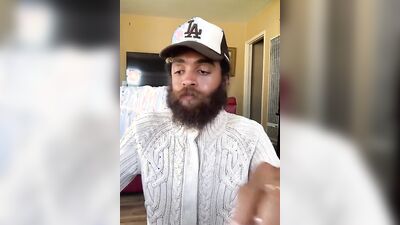 Naughty Rock Mercury is enjoying in his homemade fan requested video