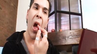Horny femboy is getting ready for some hardcore anal drilling
