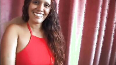 Gorgeous Latina is getting double penetrated in a hot 3some