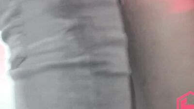 Lad sucks boyfriend's prick in the kitchen and geta bonked