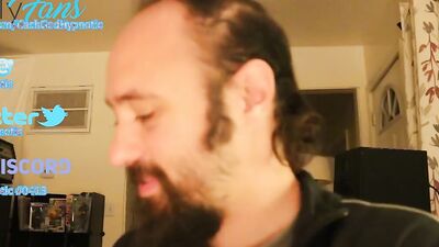 Amateur bearded bloke is having fun in this fan requested video