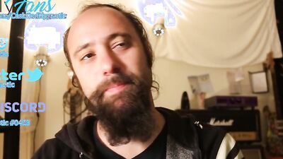 Bearded amateur gay fellow is filming his fan requested video