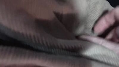 Perverted stepdad is filming his first close-up jerk off video