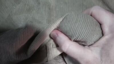 Perverted stepdad is filming his first close-up jerk off video