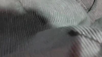 Perverted stepdad is filming his first close-up jerk off video