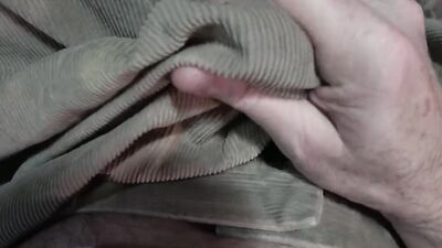 Perverted stepdad is filming his first close-up jerk off video