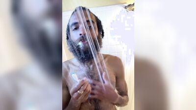 Rock Mercury enjoys in his solo performance after the shower