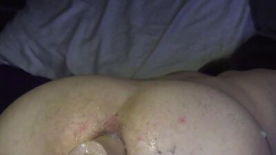 BJ Schlect is drilling his hole in front of the cam