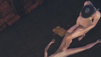 Anime femboy gets his cock sucked by his perverted mate