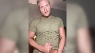 Dallas Coastal is stroking a prick in front of the camera