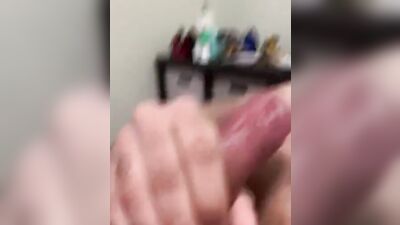 Amateur chubby fellow is masturbating in front of the cam