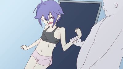 Anime femboy is begging for some hard anal nailing action