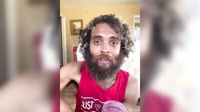 Rock Mercury is having fun in his homemade solo podcast