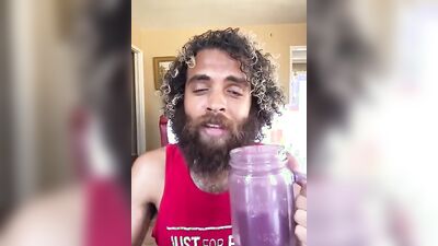 Rock Mercury is having fun in his homemade solo podcast
