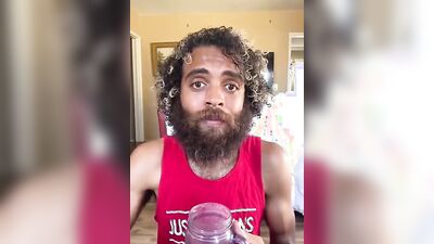 Rock Mercury is having fun in his homemade solo podcast