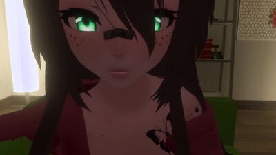 Anime femboy gets his monster cock sucked by a horny bud