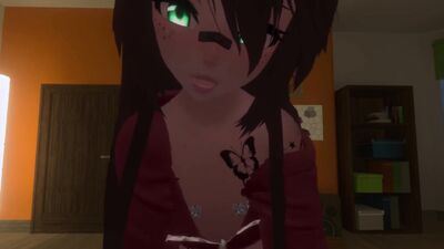 Anime femboy gets his monster cock sucked by a horny bud