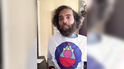 Rock Mercury is filming his fan requested video in the bedroom