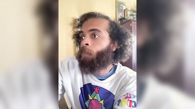 Rock Mercury is filming his fan requested video in the bedroom