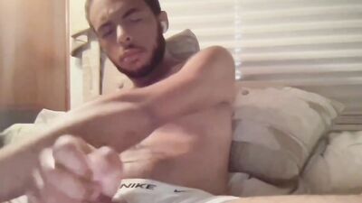 Derty Lay is jerking off in front of the camera