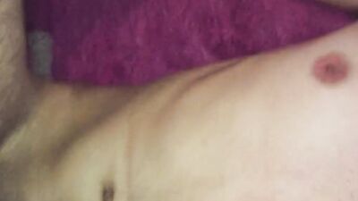 Close-up video of a chap getting his ass drilled
