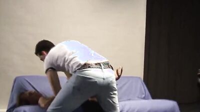 Naughty MILF is getting shagged by her next door neighbor