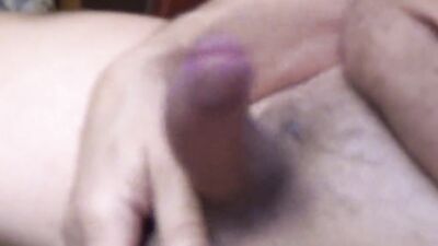 Close-up video of a gey fellow stroking his pecker