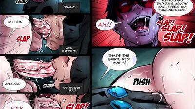Beefed gay chap is craving for some anal drilling in this comic