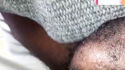 Masked Nubian chap gets his tight ass nailed with a BBC