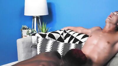 Brandon Anderson enjoys in interracial shag with his boyfriend