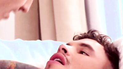 Grayson Lange & Seth Knight are fucking in the bedroom