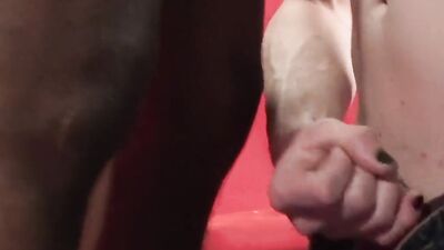 Cum thirsty skinny chap gets his ass nailed with a BBC