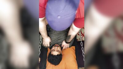 Two Columbian blokes are having sex in this raw footage