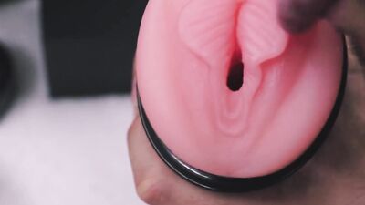 Andy Loran shoves dick into gummy puss in this close-up video