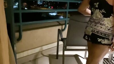Perverted femboy is flashing his ass cheeks in front of the cam