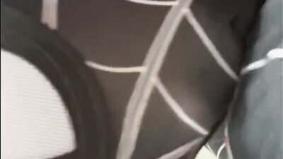 Perverted spiderman is sucking his roommate's cock in this hot scene