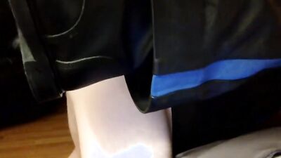 Cock hungey bloke gives roommate a bj and gets fucked